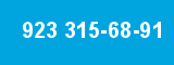 923 315-68-91